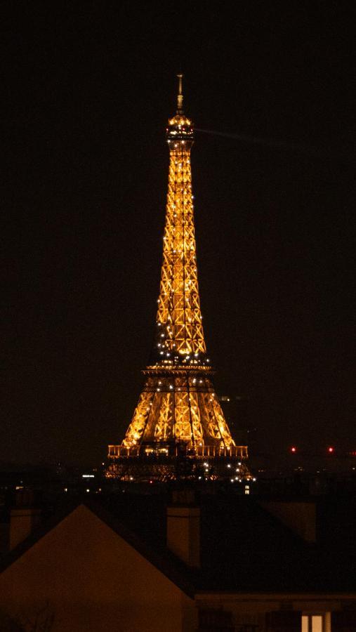Joli T2 Proche Du Metro Avec Vue Tour Eiffel Apartment อิซซีเลมูลิโนต์ ภายนอก รูปภาพ